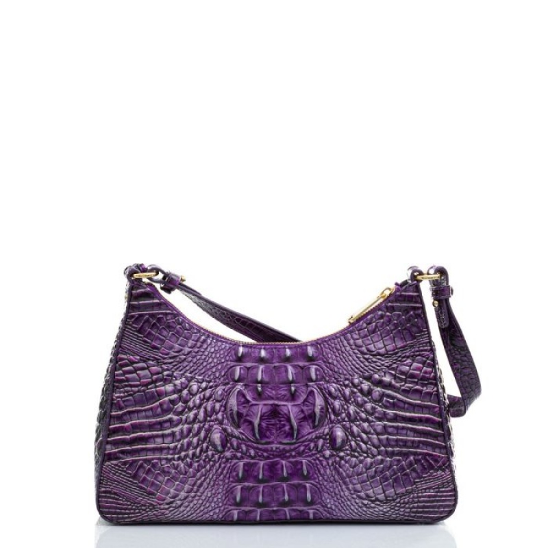 Women's Brahmin Esme Shoulder Bags Ultraviolet Ombre Melbourne | ZVYA0902