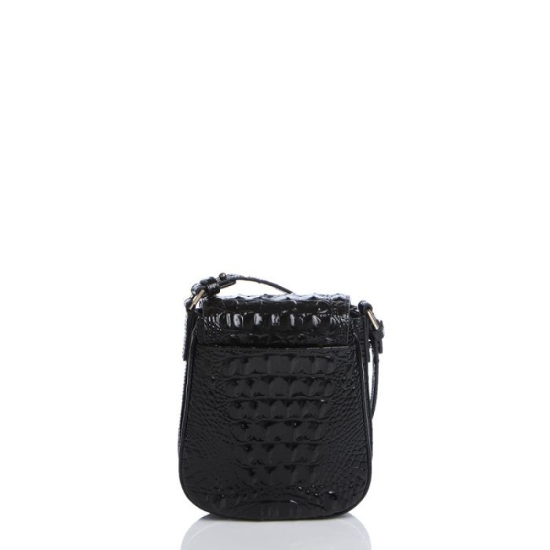 Women's Brahmin Everlee Crossbody Bags Black | CONV7038