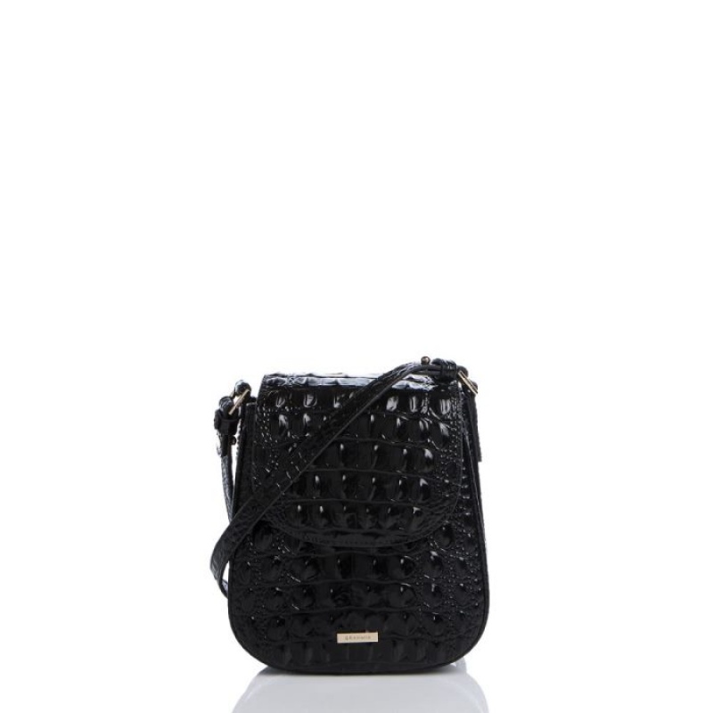 Women\'s Brahmin Everlee Crossbody Bags Black | CONV7038