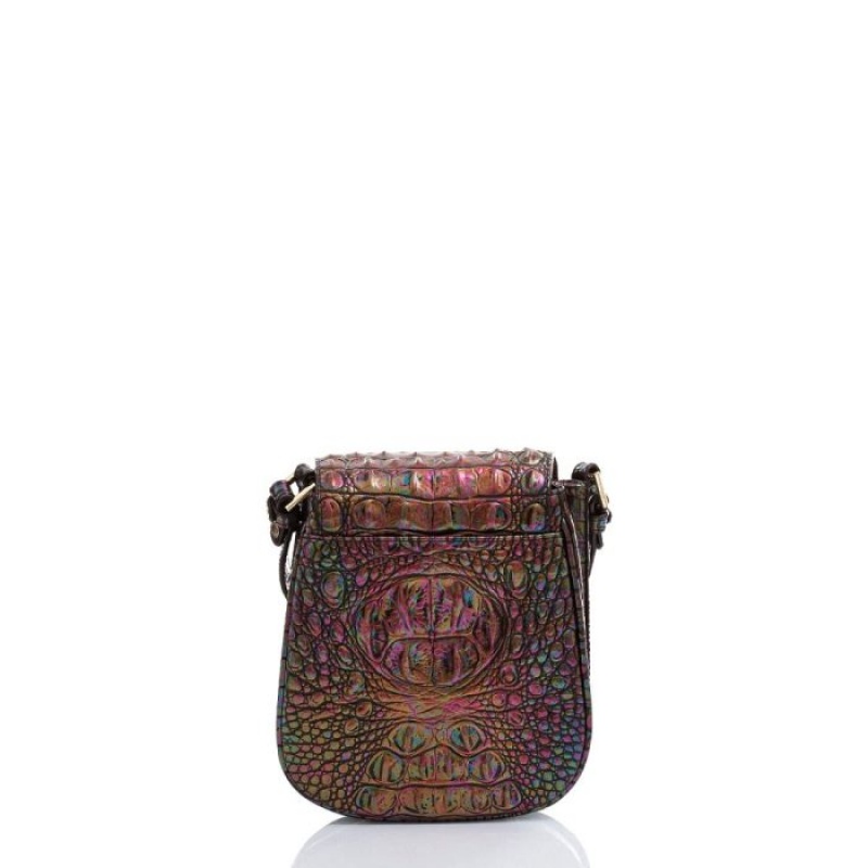 Women's Brahmin Everlee Crossbody Bags Black | RZBD4869