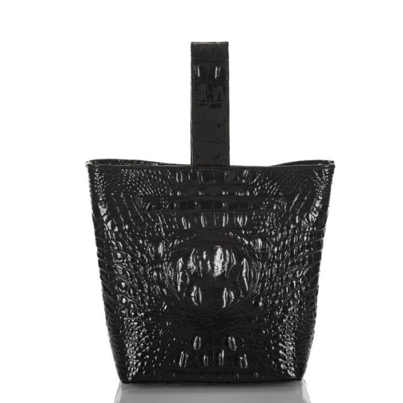 Women's Brahmin Faith Bucket Bags Black | NHPR8111