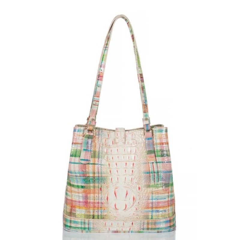 Women's Brahmin Fiora Bucket Bags Sweet Tea Ombre Melbourne | HBQT0660