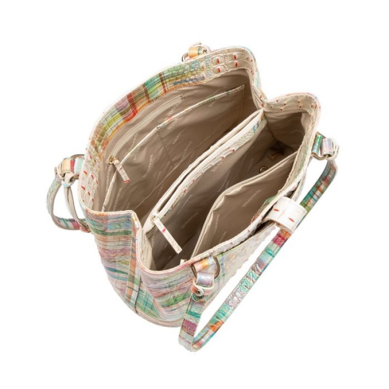 Women's Brahmin Fiora Bucket Bags Sweet Tea Ombre Melbourne | HBQT0660