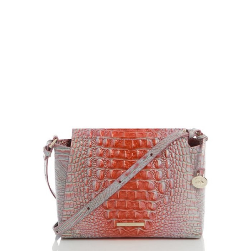 Women\'s Brahmin Hillary Crossbody Bags Flirty Ombre Melbourne | FFVK0666