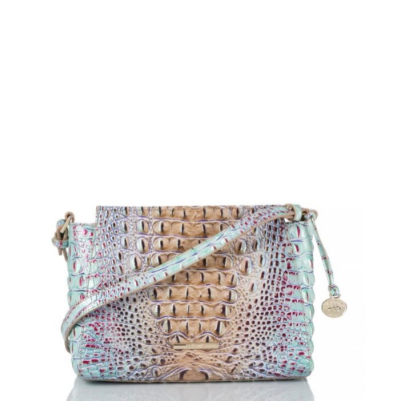 Women\'s Brahmin Hillary Crossbody Bags Seltzer Ombre Melbourne | XFDV9689