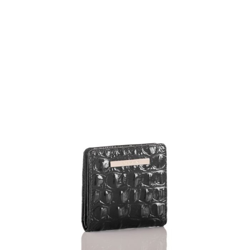 Women's Brahmin Jane Wallets Black | NGWQ8184