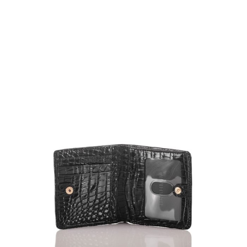 Women's Brahmin Jane Wallets Black | NGWQ8184