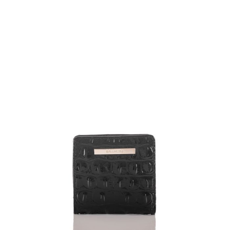 Women\'s Brahmin Jane Wallets Black | NGWQ8184