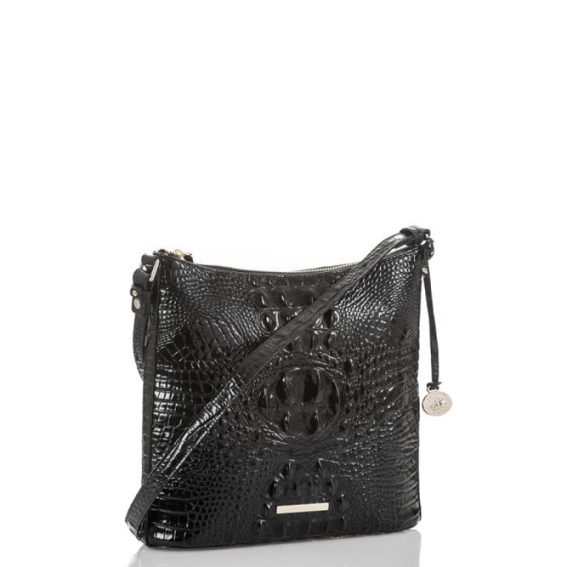 Women's Brahmin Katie Crossbody Bags Black | JOBJ7257