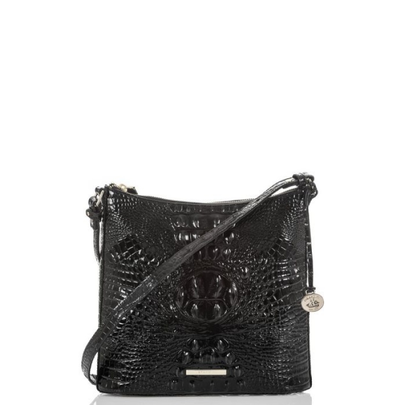 Women\'s Brahmin Katie Crossbody Bags Black | JOBJ7257