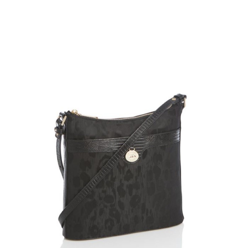 Women's Brahmin Katie Crossbody Bags Black | KPXL2377