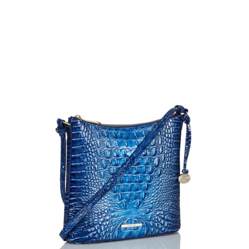 Women's Brahmin Katie Crossbody Bags Blue | EUWB5258