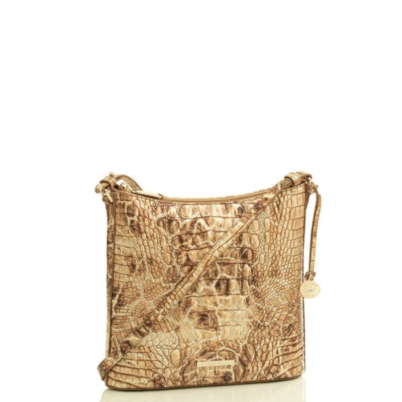 Women's Brahmin Katie Crossbody Bags Brown | ZHBD5585