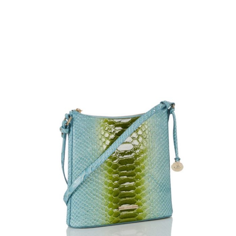 Women's Brahmin Katie Crossbody Bags Limeade Rivers | ZALS9643