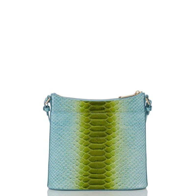 Women's Brahmin Katie Crossbody Bags Limeade Rivers | ZALS9643