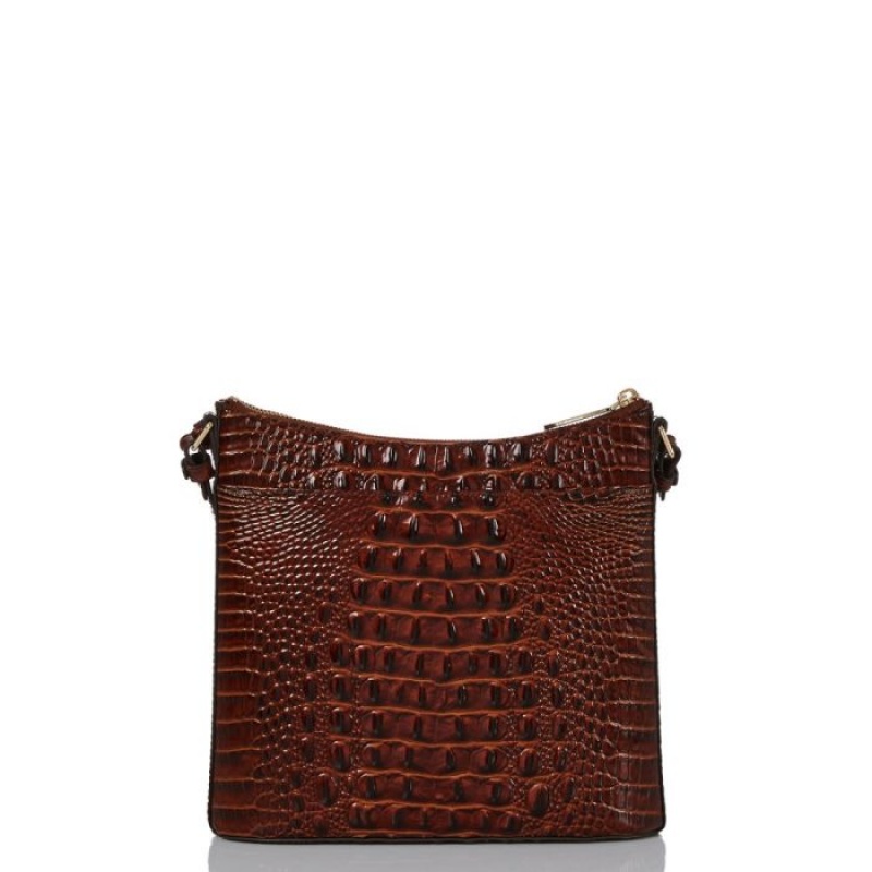 Women's Brahmin Katie Crossbody Bags Pecan Melbourne | KGVN2605