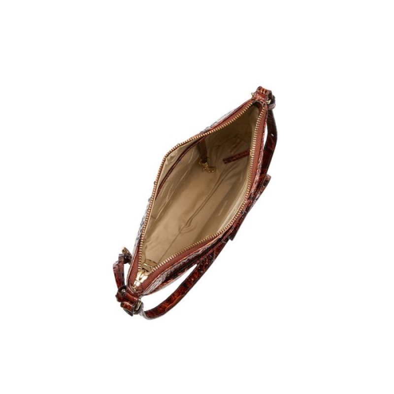 Women's Brahmin Katie Crossbody Bags Pecan Melbourne | KGVN2605