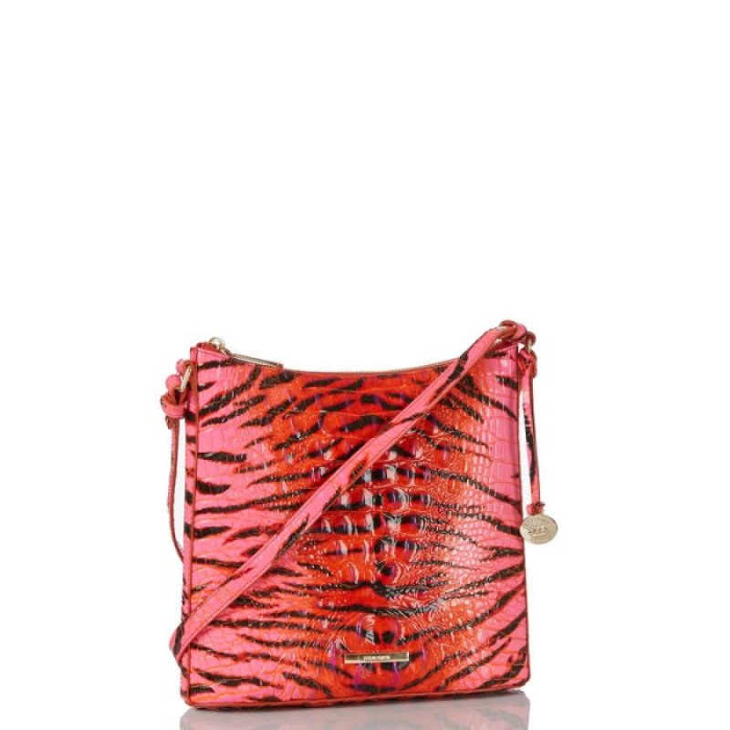 Women's Brahmin Katie Crossbody Bags Pink | CMEH6466