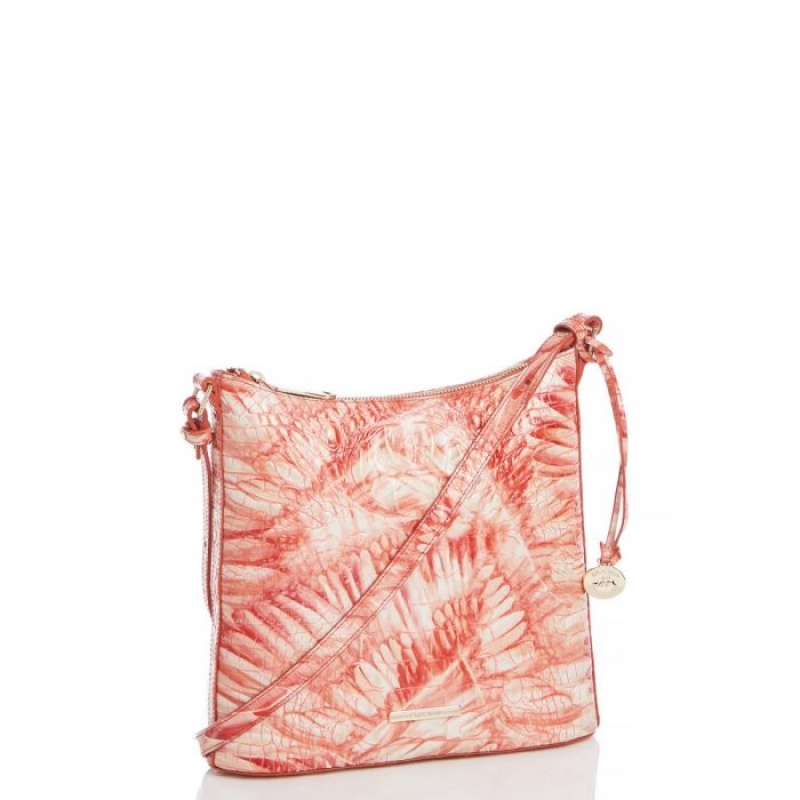 Women's Brahmin Katie Crossbody Bags Pink | SMIZ5826