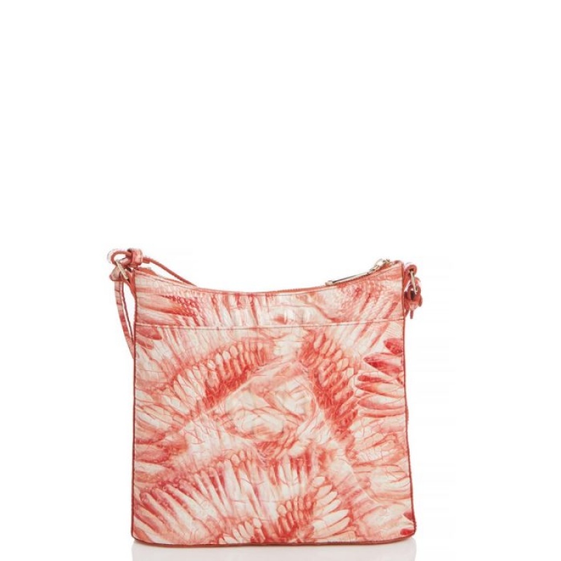 Women's Brahmin Katie Crossbody Bags Pink | SMIZ5826