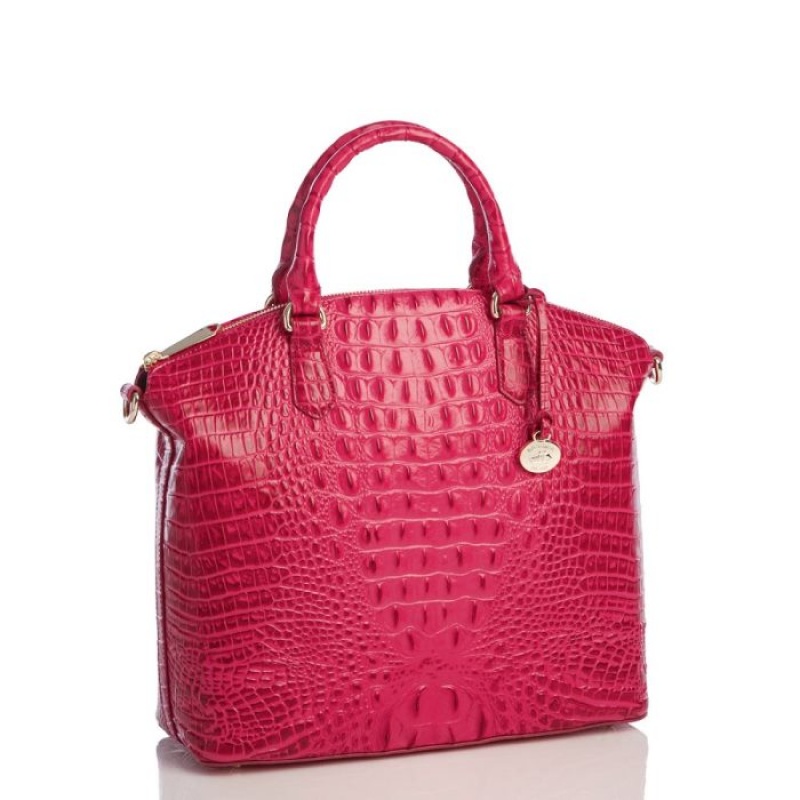 Women's Brahmin Large Duxbury Satchel Satchel Bags Sweetheart Ombre Melbourne | EVWG1429