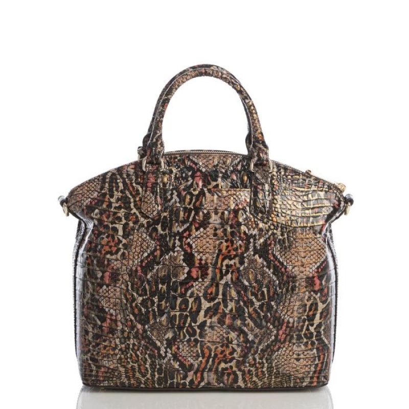 Women's Brahmin Large Duxbury Satchel Satchel Bags Charisma Melbourne | MDKP8402