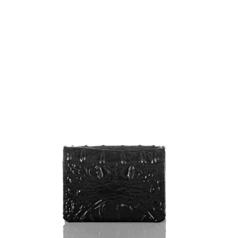 Women's Brahmin Leo Wallet Wallets Black | GHAU0708