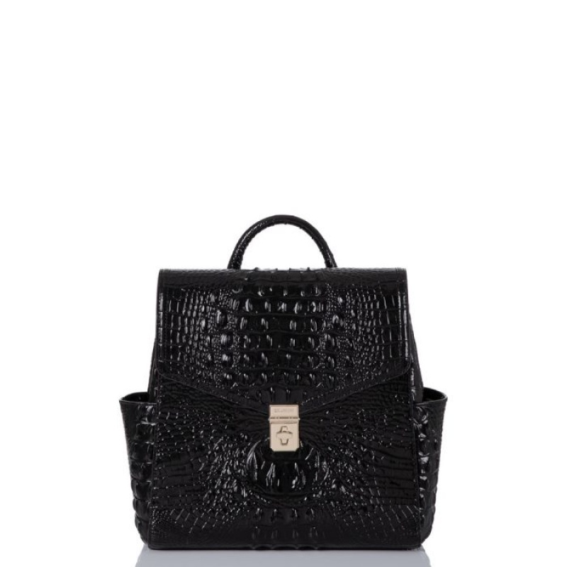 Women\'s Brahmin Liz Backpacks Black | OXXV5976