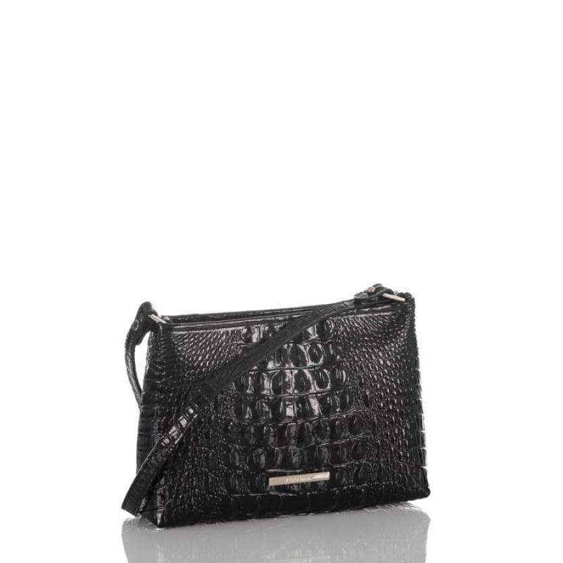 Women's Brahmin Lorelei Shoulder Bags Black | LDJV2572