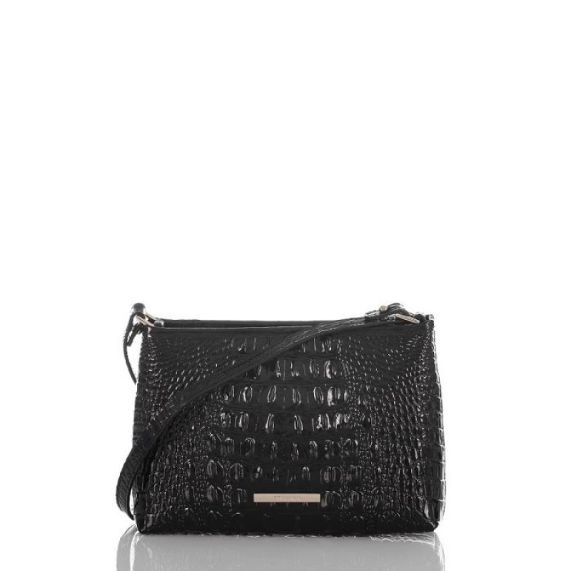 Women\'s Brahmin Lorelei Shoulder Bags Black | LDJV2572