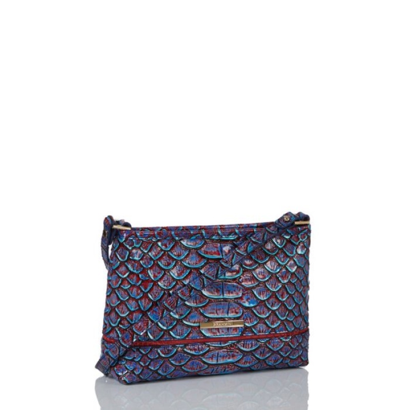 Women's Brahmin Lorelei Shoulder Bags Blue | ZFRC6434