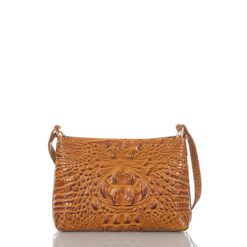 Women's Brahmin Lorelei Shoulder Bags Dark Rum Melbourne | ZZKB1798