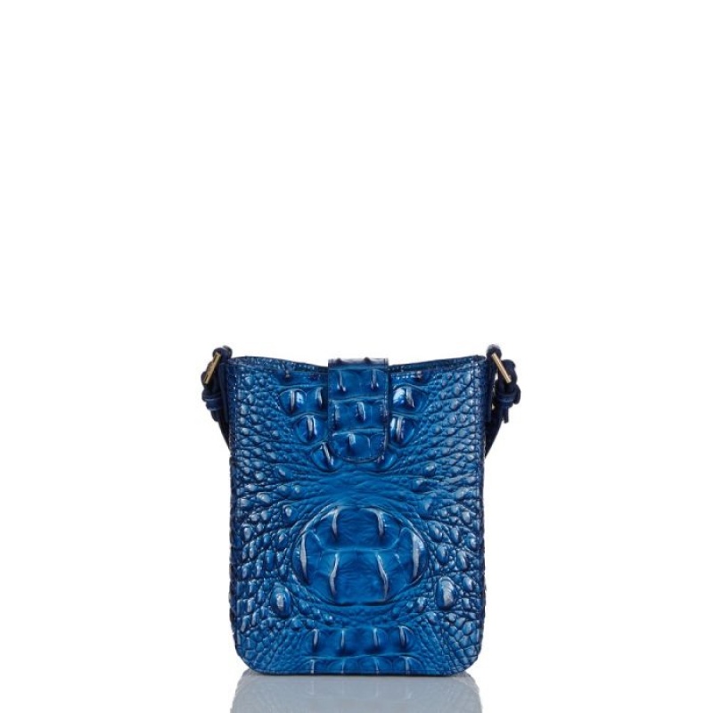 Women's Brahmin Marley Crossbody Bags Blue | BWLL3193