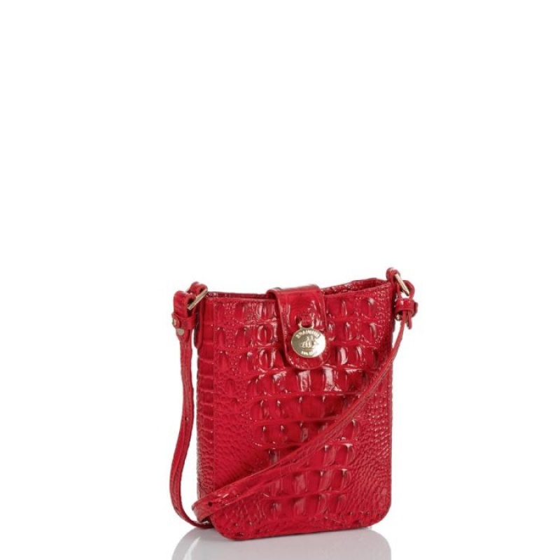 Women's Brahmin Marley Crossbody Bags Carnation Melbourne | VKKL5013