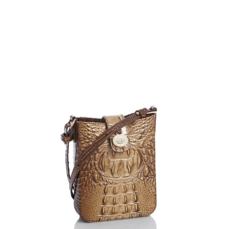 Women's Brahmin Marley Crossbody Bags Teak Ombre Melbourne | OOUM0460