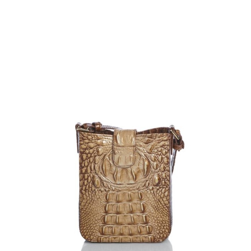 Women's Brahmin Marley Crossbody Bags Teak Ombre Melbourne | OOUM0460