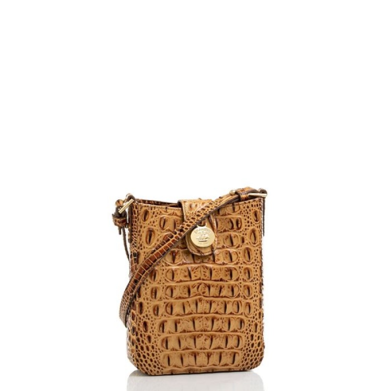 Women's Brahmin Marley Crossbody Bags Toasted Melbourne | WGBC9434