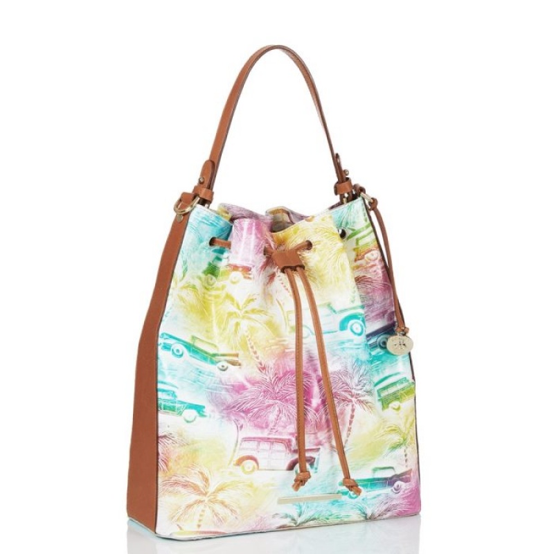 Women's Brahmin Marlowe Bucket Bags Celebrate Copa Cabana | NBKZ4737