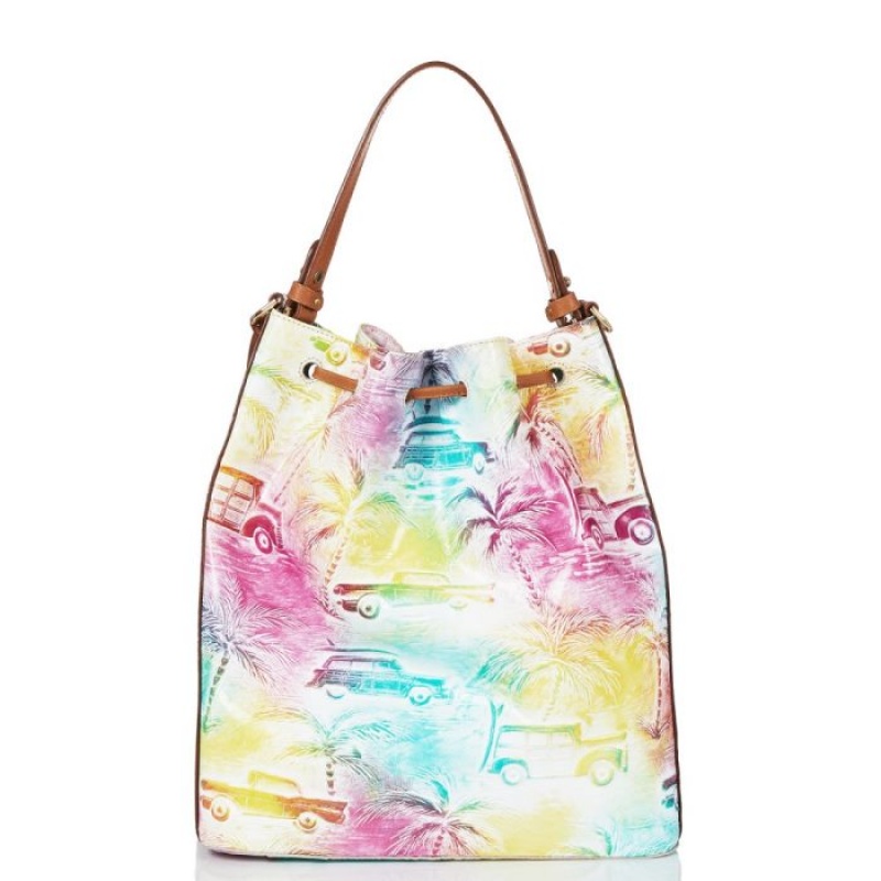 Women's Brahmin Marlowe Bucket Bags Celebrate Copa Cabana | NBKZ4737