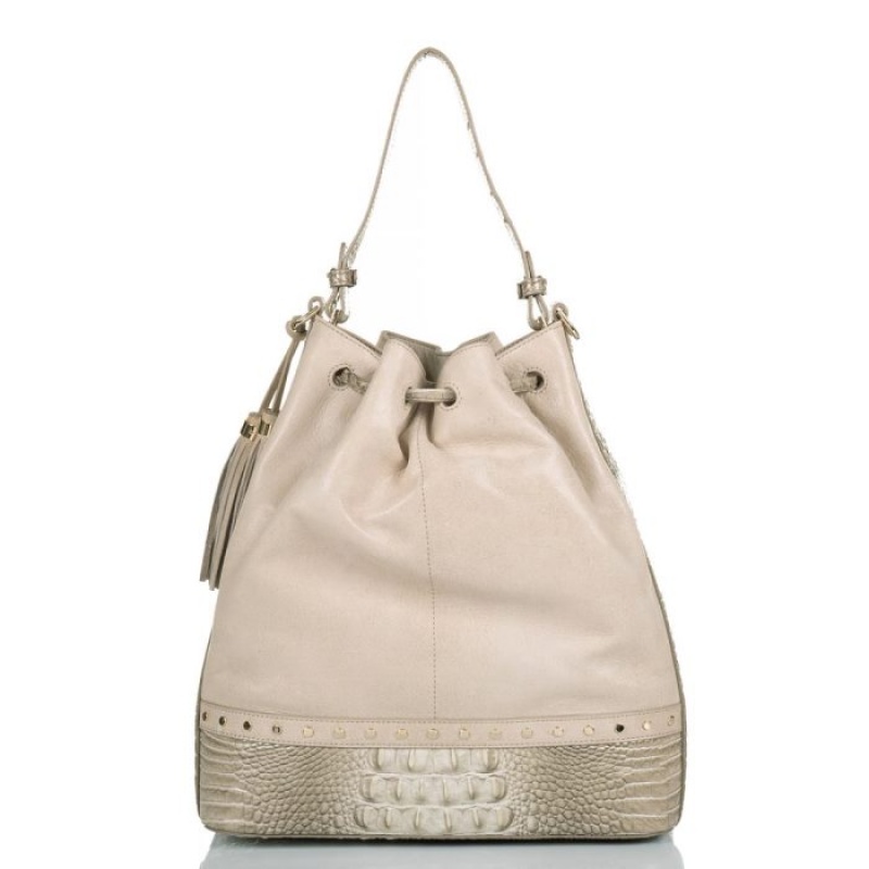 Women's Brahmin Marlowe Bucket Bags Clay Edena | ZMKD0321