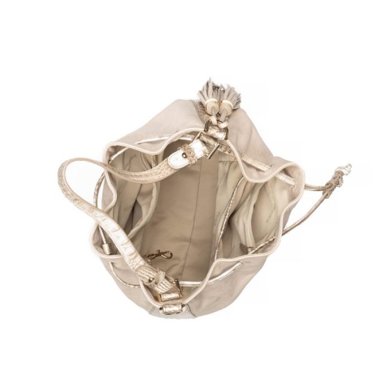 Women's Brahmin Marlowe Bucket Bags Clay Edena | ZMKD0321