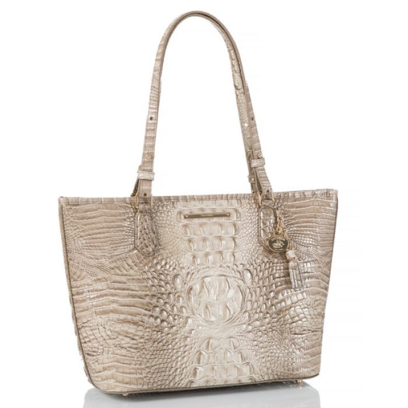 Women's Brahmin Medium Asher Tote Bags Clay Melbourne | ESYA5654