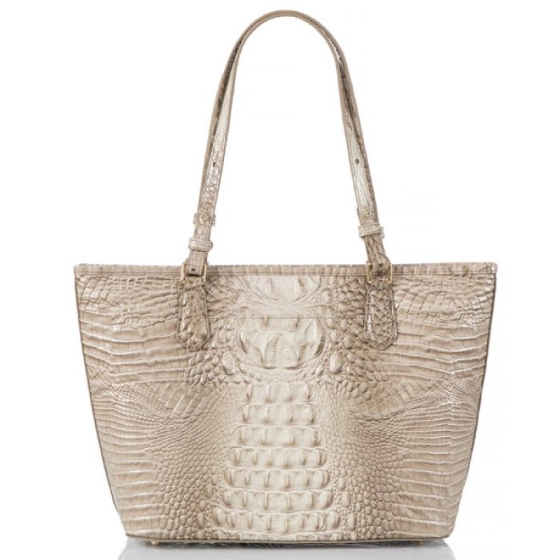 Women's Brahmin Medium Asher Tote Bags Clay Melbourne | ESYA5654