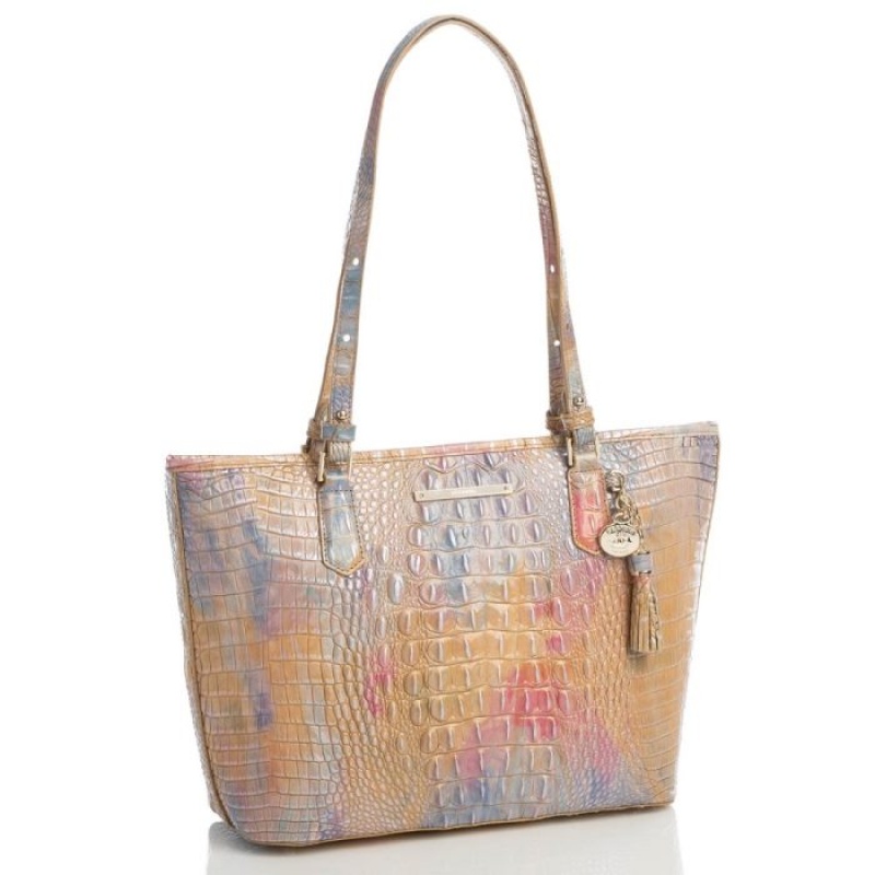 Women's Brahmin Medium Asher Tote Bags Courage Melbourne | PFLW2632