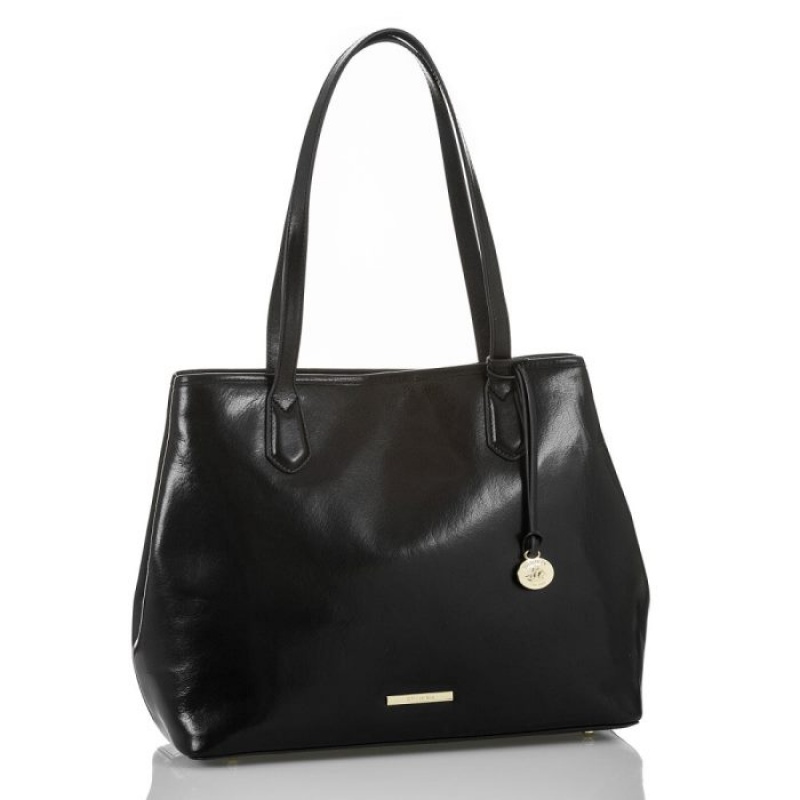 Women's Brahmin Medium Julian Tote Bags Black | GUWE6650