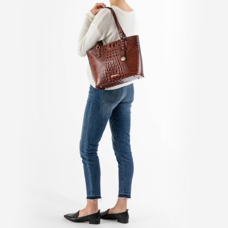 Women's Brahmin Medium Misha Tote Bags Melbourne | MZJZ7067