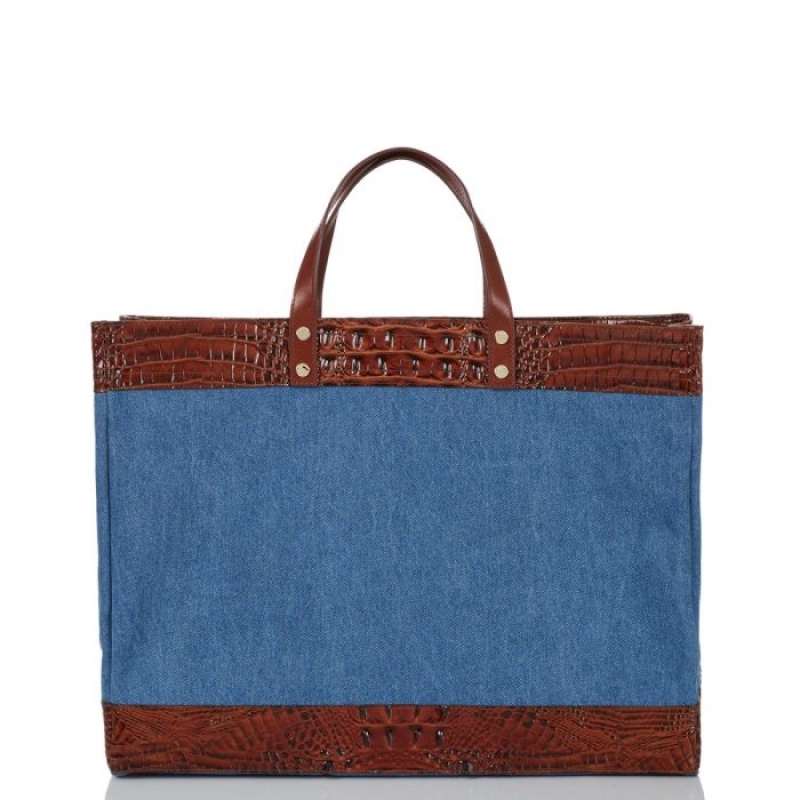 Women's Brahmin Meredith Tote Bags Pecan Soiree | MBRD7692