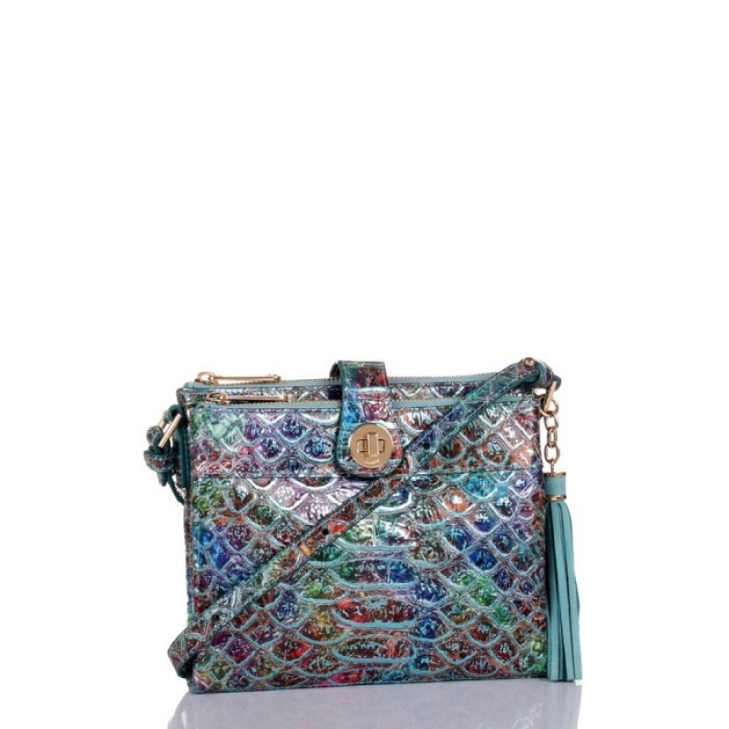 Women's Brahmin Mina Crossbody Bags Melbourne | UWDE3853