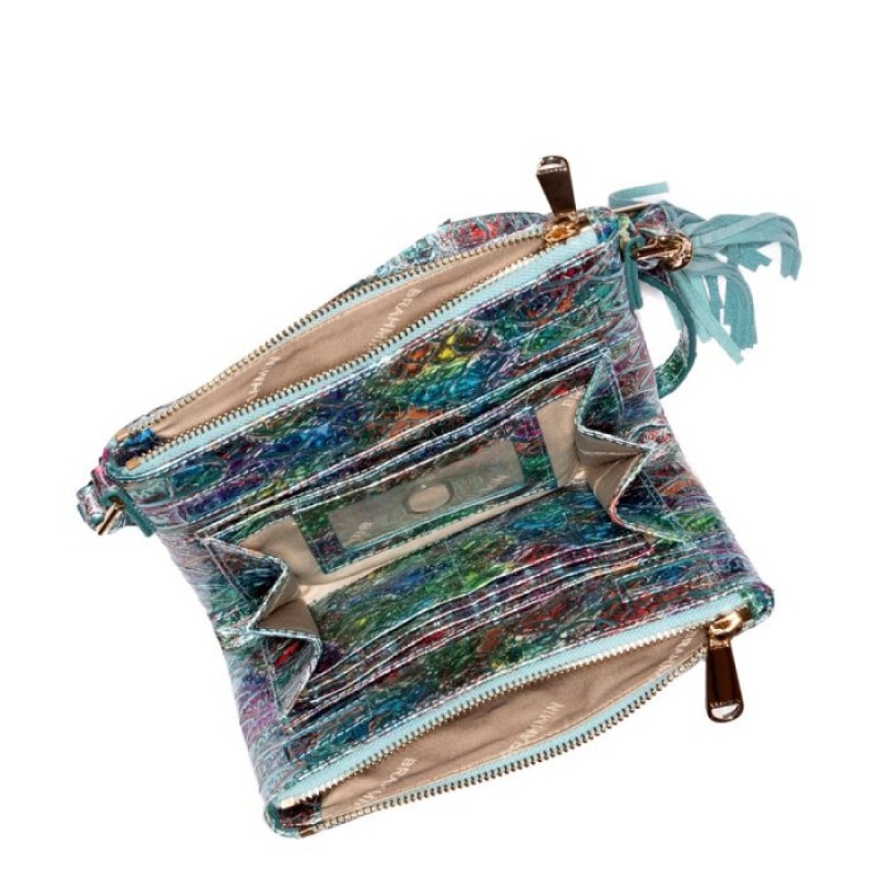 Women's Brahmin Mina Crossbody Bags Melbourne | UWDE3853