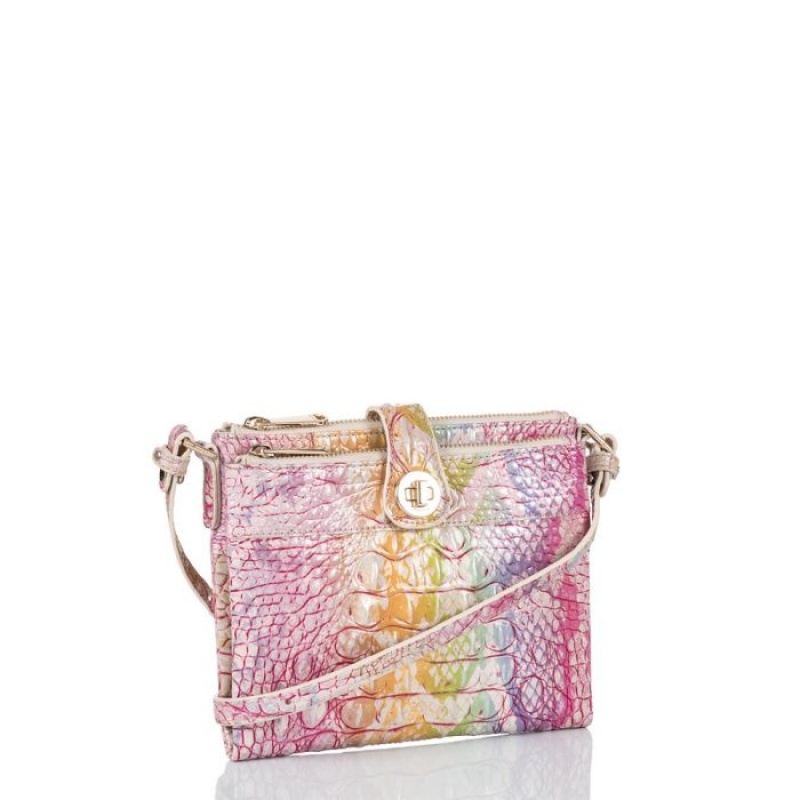 Women's Brahmin Mina Crossbody Bags Optimism Melbourne | VQNM9765